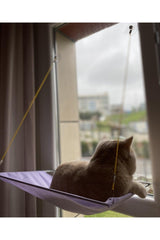 Window Hanging Cat Bed with Adhesive Suction Cups