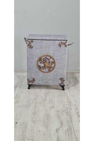 Laundry Basket Laser Bird Anthracite - Swordslife