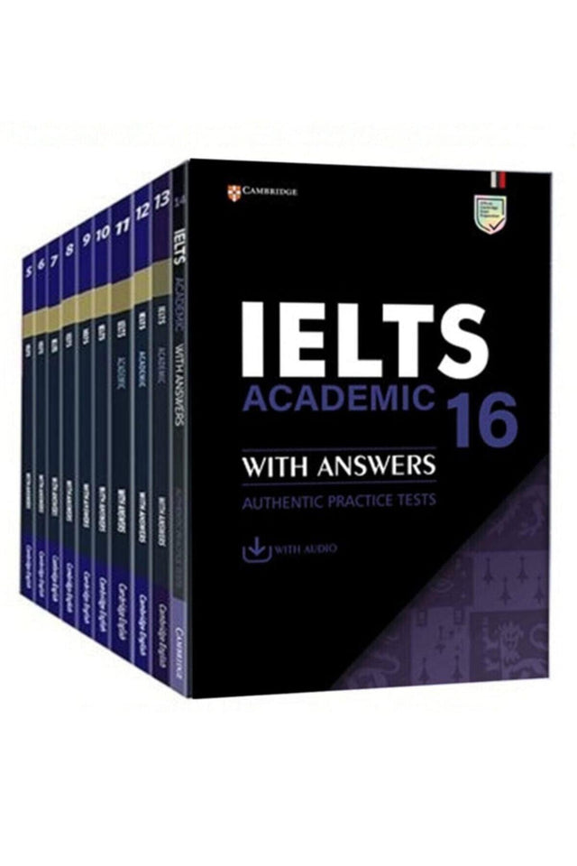 Cambridge English Ielts 1-16 Academic With Answers + Audios - Swordslife