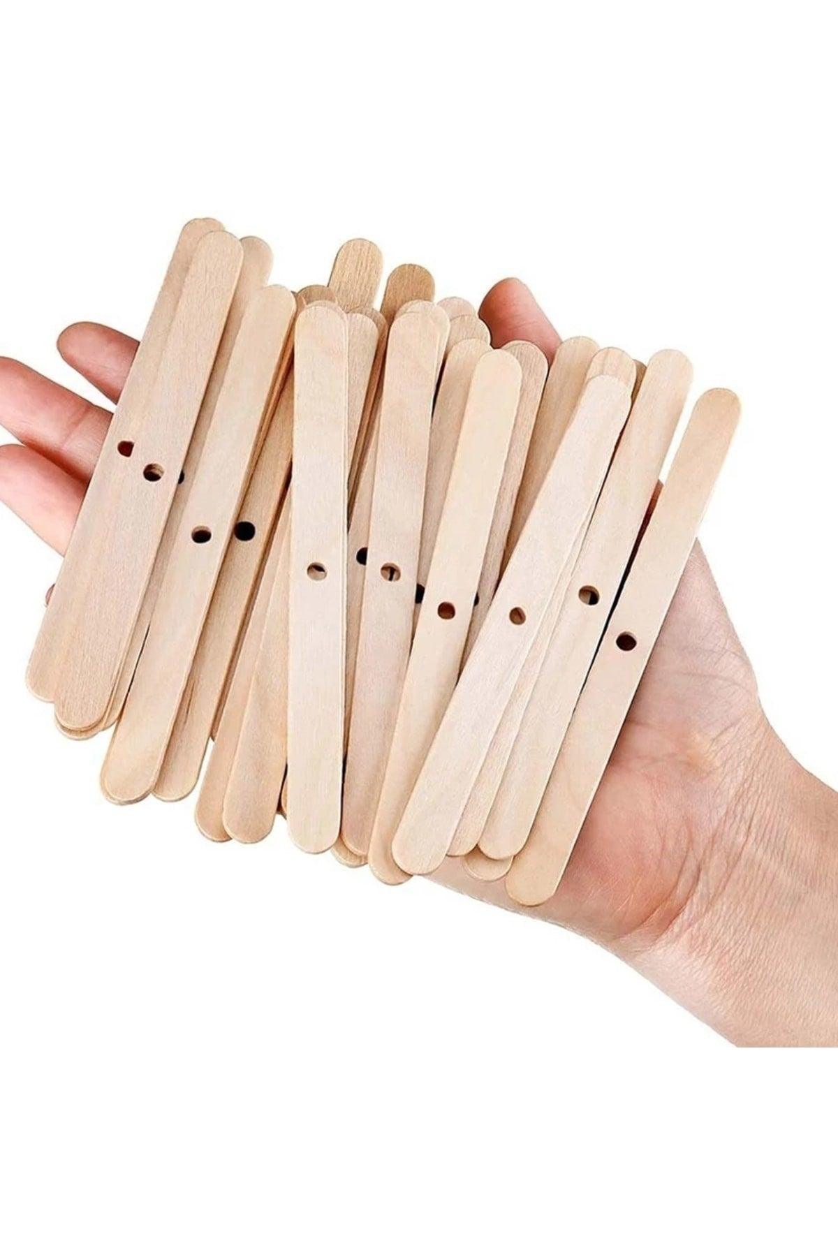 Candle Wick Stabilizer 10 Pieces Wick Holder Wooden Wick Holder Stick - Swordslife