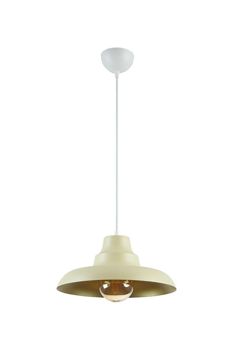 Carmen Special Design (30 CM DIAMETER) Modern Sports Decorative Cafe-kitchen Cream Gold Single Pendant Lamp Chandelier - Swordslife