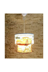 Cars Şimşek Mcqueen Cars Kids Room Pendant Lamp Chandelier Esp011cr - Swordslife