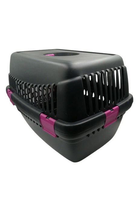 Cat Dog Carrying Bag Black Purple Color