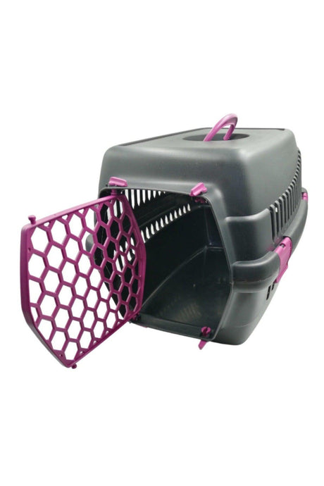 Cat Dog Carrying Bag Black Purple Color