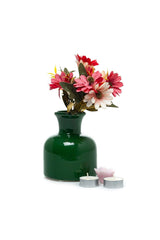 Ceramic Stopper Vase - Green - Swordslife