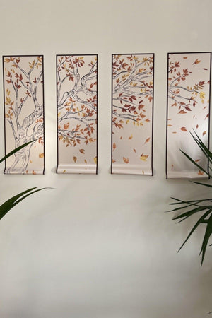 Frame View Table Wood 4 Pieces 28 - 85 Cm - Swordslife