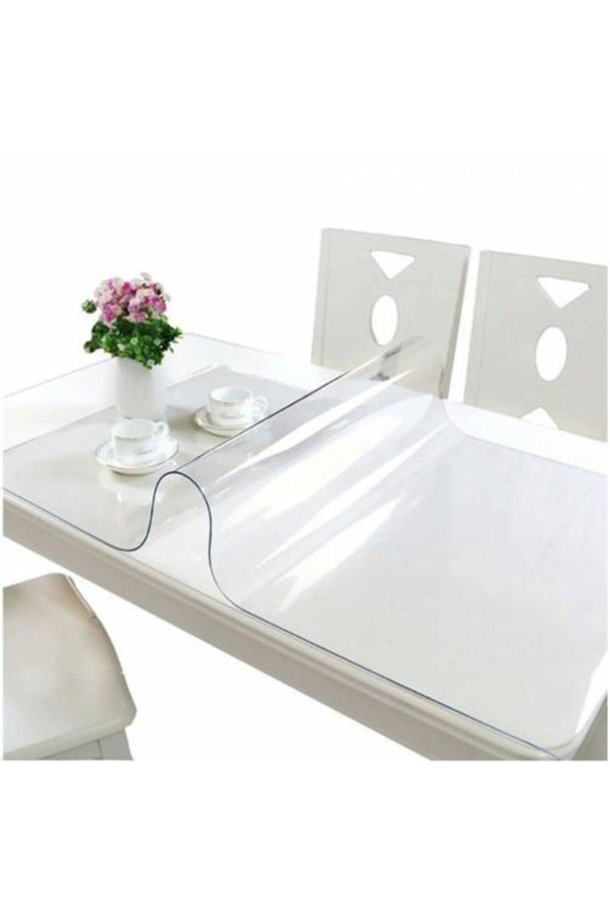 Ceren Transparent 1,5 Mm Width 70 Cm Thick Pvc Non-Slip Table Cover Protector - Swordslife