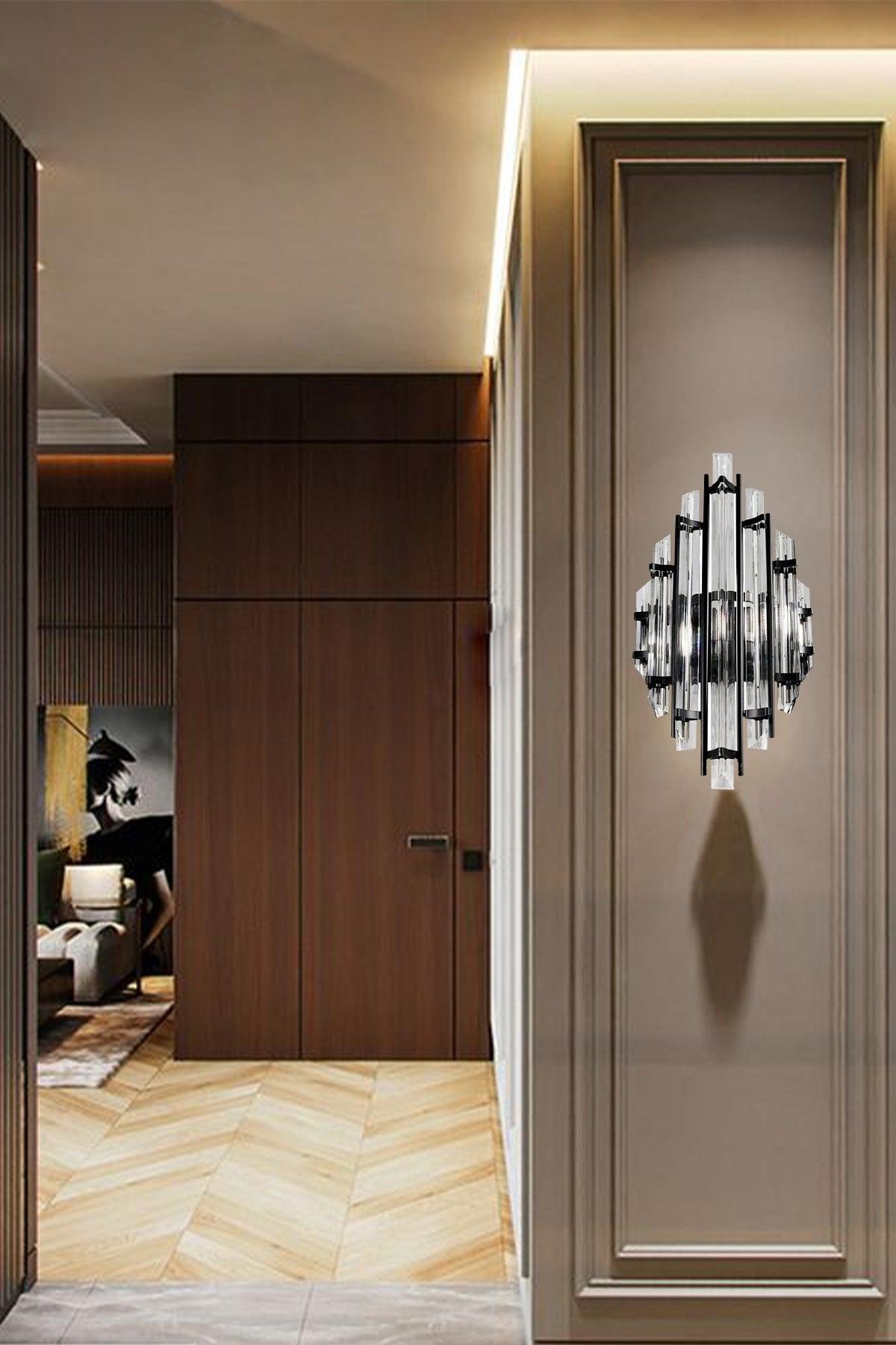 Champion Black Sconce Single Wall Lamp Decorative Sconces Models For Hotel Cafe Restaurant - Swordslife