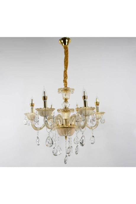 Chandelier Living Room, Living Room, Guest Room 6 Glass Arm - Swordslife