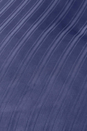 Charm Bold Navy Blue 100% Cotton Double Duvet Cover Set - Swordslife