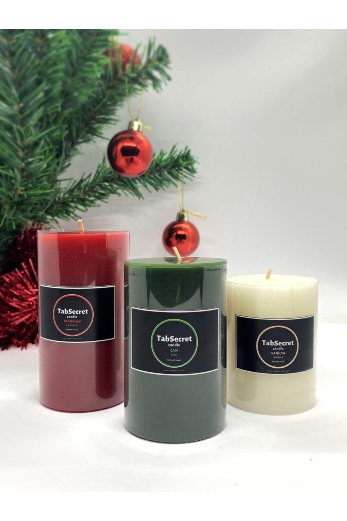 Christmas Series Flavored 3 Piece Candle Set - Swordslife