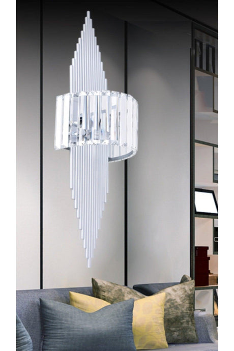 Chrom Farbe Applique Wandleuchte Salon Corridor Hotel Restaurant Dekorative Applique - Swordslife