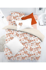 Flower Pattern Ranforce Double Duvet Cover Set 1. Quality - Swordslife