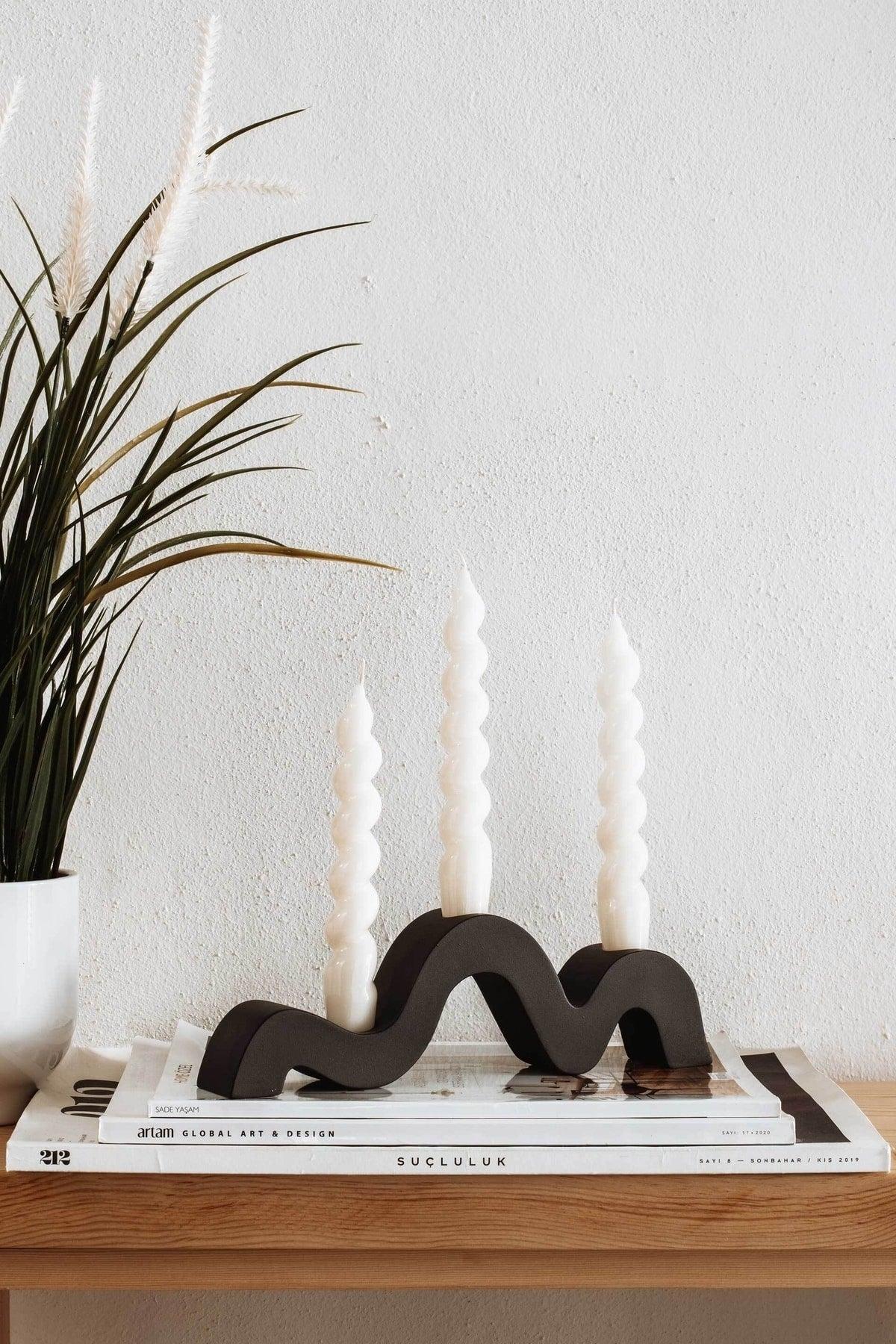 Ciel Black Candlestick Holder - Swordslife