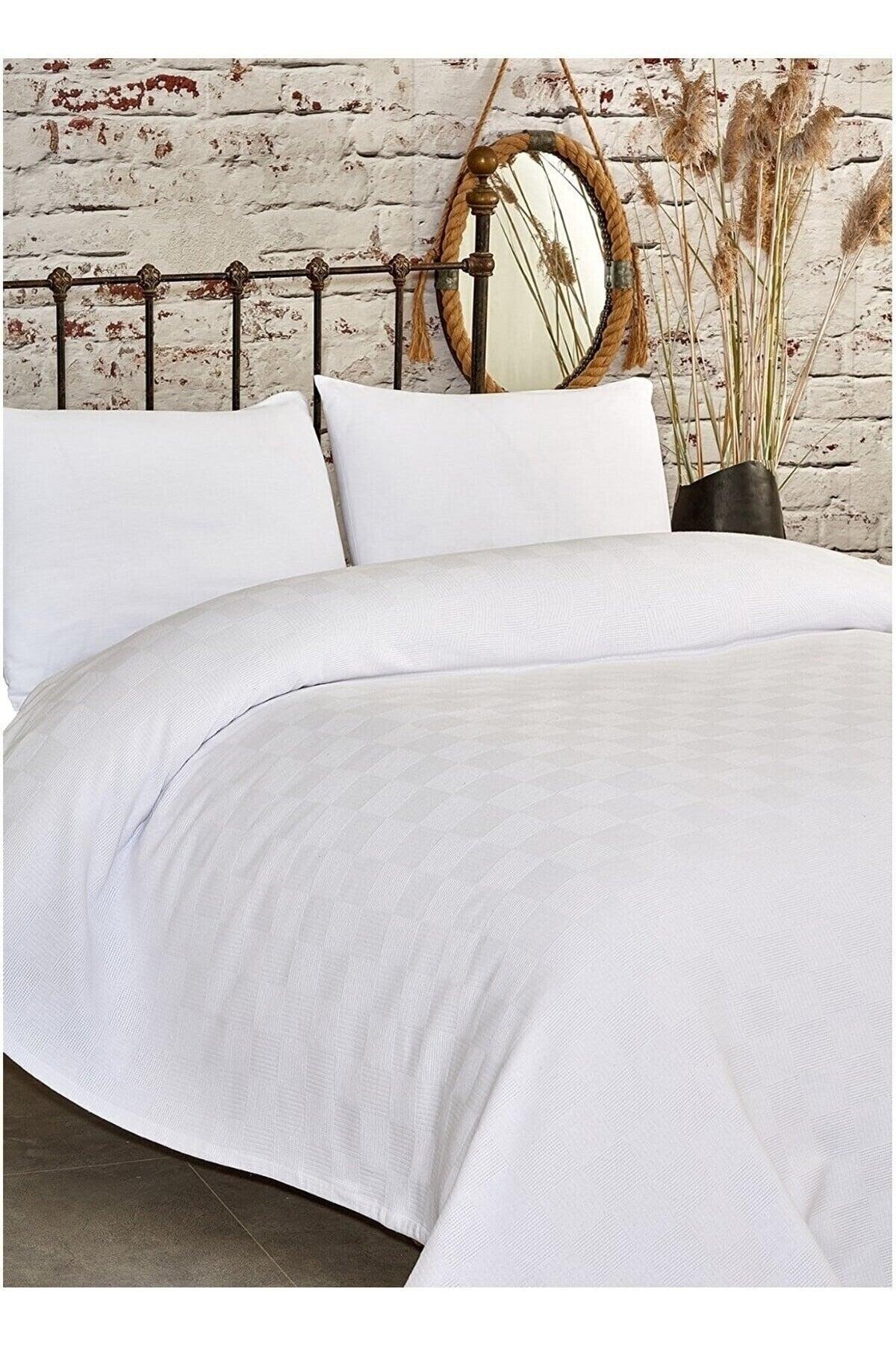 Double White Pique 100% Cotton Hotel Pique - Swordslife