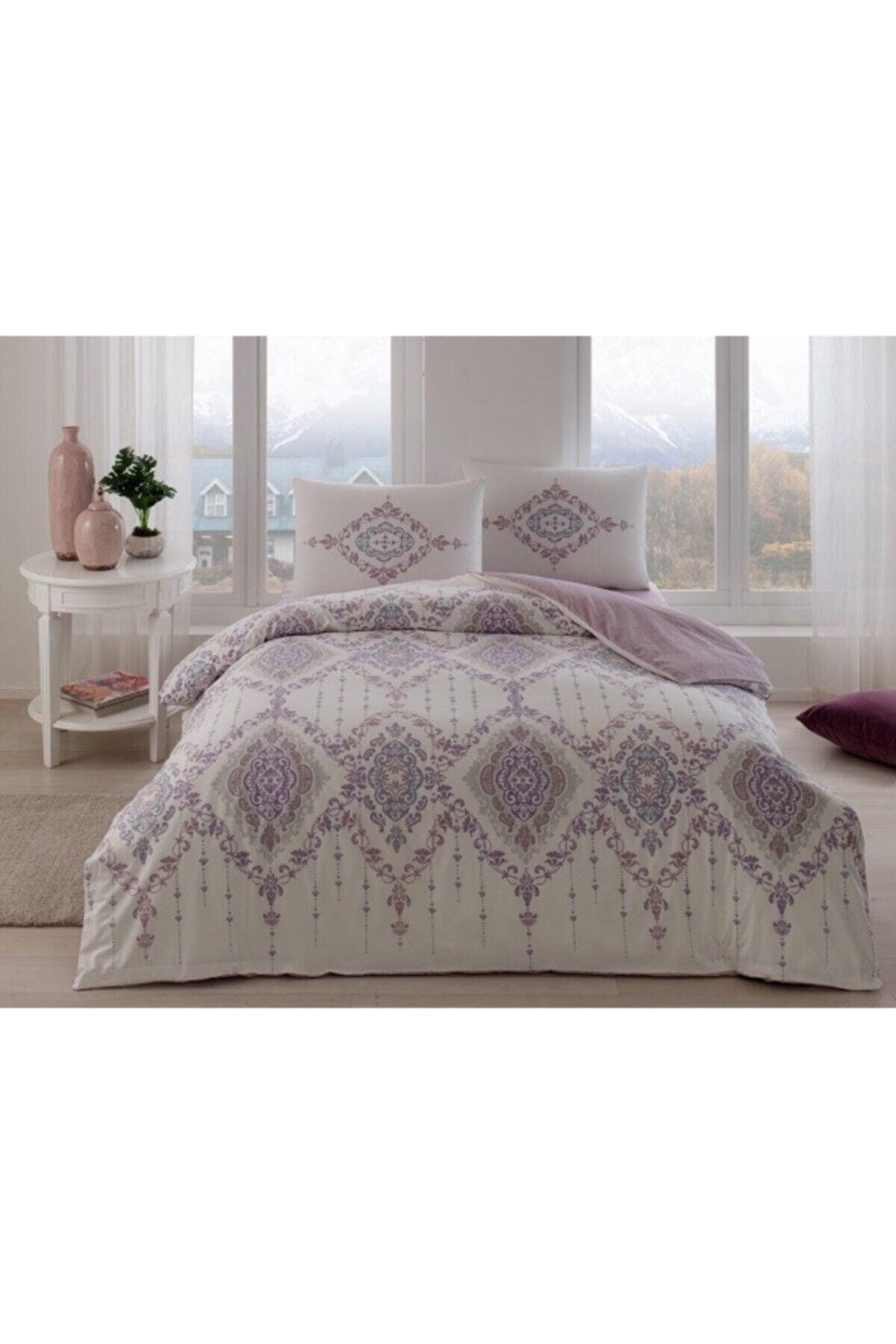 Double Duvet Cover Set Carmine Lilac - Swordslife