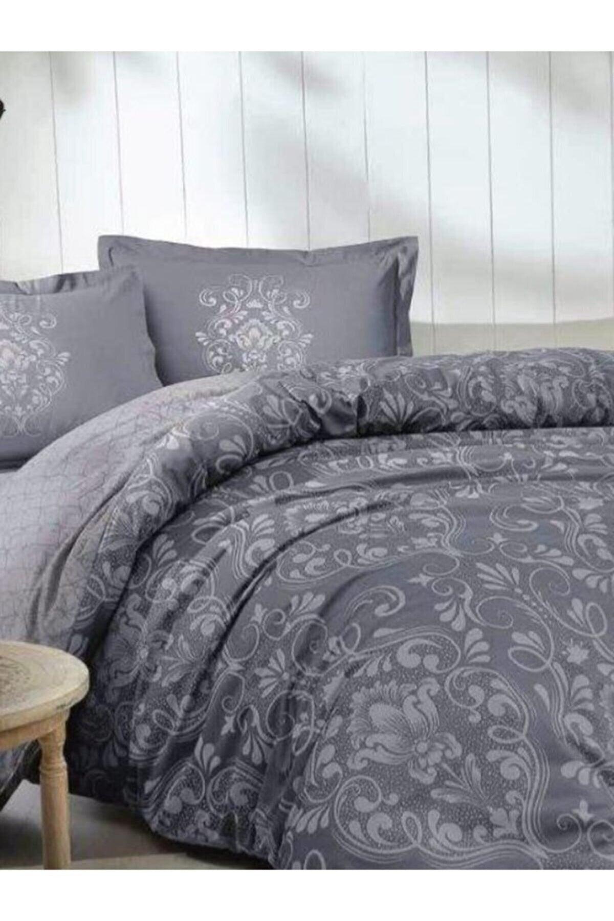 Double Ranforce Duvet Cover Set Antico Anthracite - Swordslife