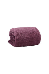 Double Embos Blanket Plum - Swordslife