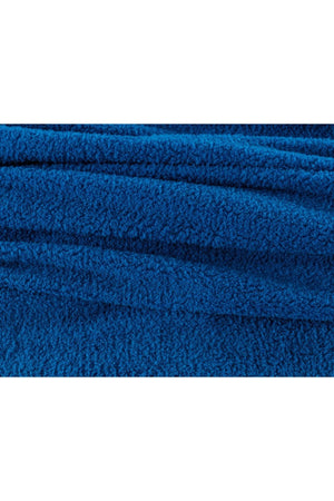 Claire Sherpa Double Plain Blanket - Turquoise - Swordslife