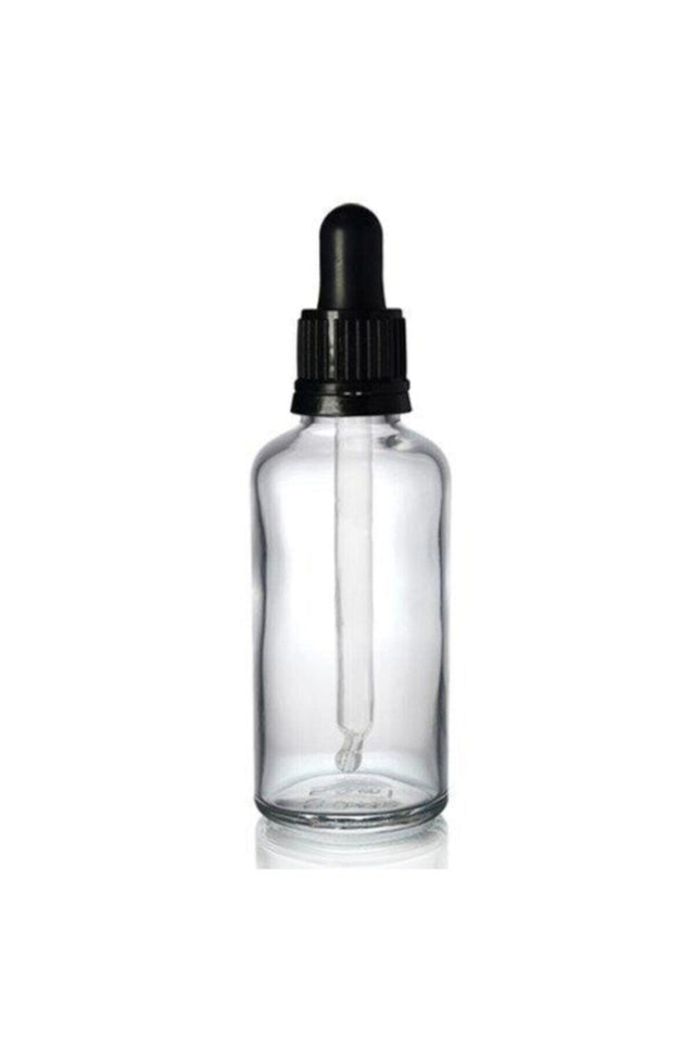 Transparent Glass Bottle 30 ml with Glass Dropper