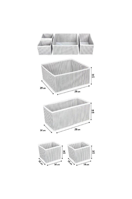 Wardrobe And Drawer Organizer Multi-Purpose Set of 4 - Swordslife