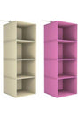 Wardrobe Organizer 4 Compartments Foldable