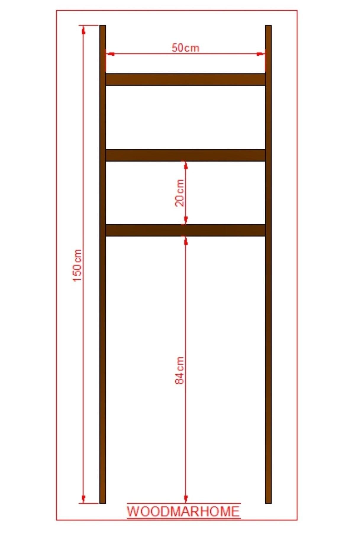 Over the Closet Shelf -wood Organizer-bathroom Organizer - Swordslife