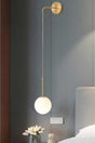 Cluster Single Tumbled Sconce (white Glass) - Swordslife