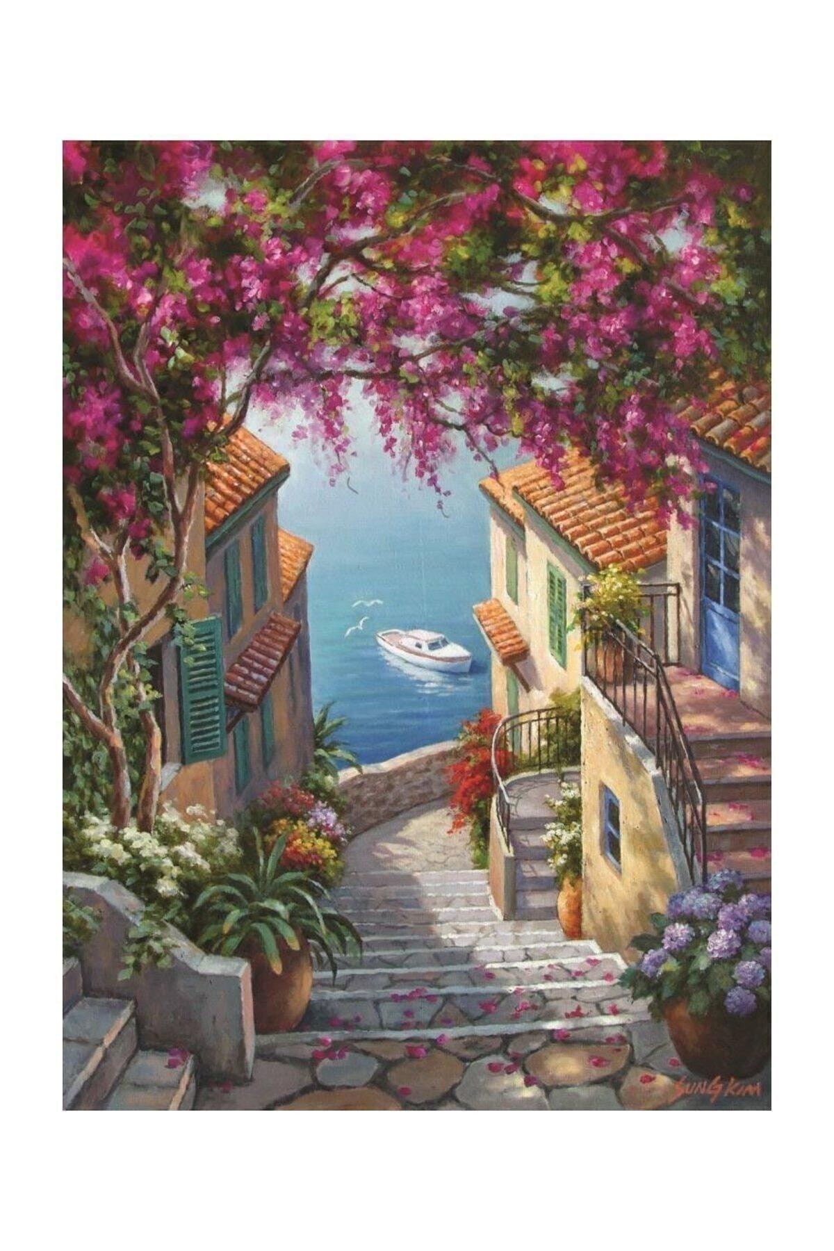 Coastal Stairs / 1000 Piece Puzzle, Code:1088 - Swordslife