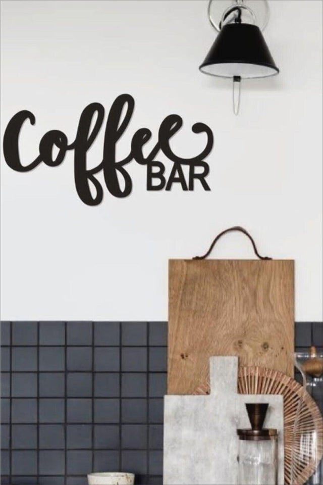 Coffee Bar Wooden Graffiti - Swordslife