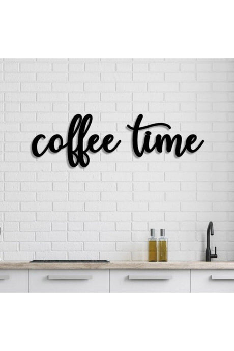 Coffee Time Wall Lettering Wooden Writings Wall Decoration Kitchen Decor Kitchen Decorations - Swordslife