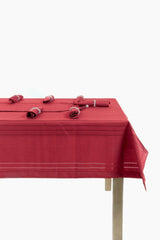 Colber Table Cloth Red Dinnerware Set - Swordslife