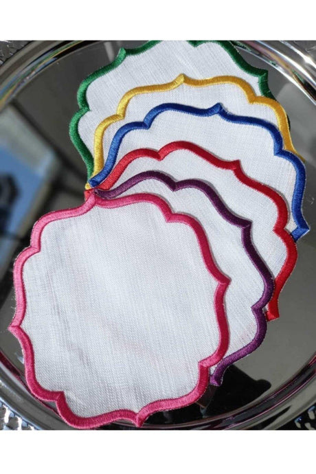 Colored Cocktail Napkin(6 Pieces) - Swordslife