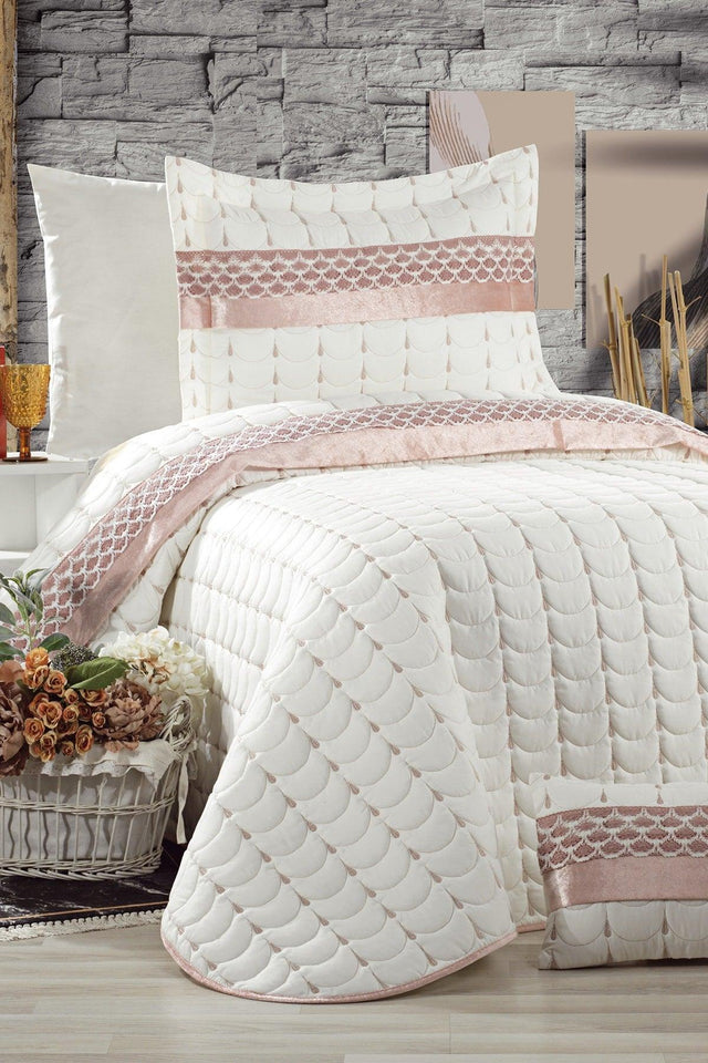 Colors Micro Single Bedspread Cream Powder - Swordslife