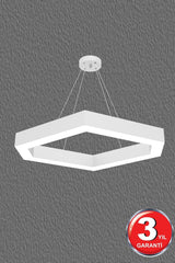 Cometa (White Case, Daylight) Led Modern Led Chandelier - Swordslife