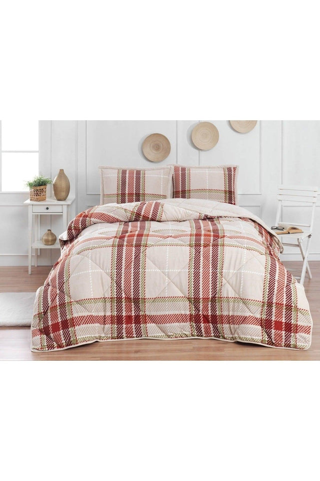 Comforter Double Quilt Set Anna Green - Swordslife