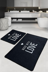 Con Amore Bathroom Carpet Djt Set of 2 - Swordslife