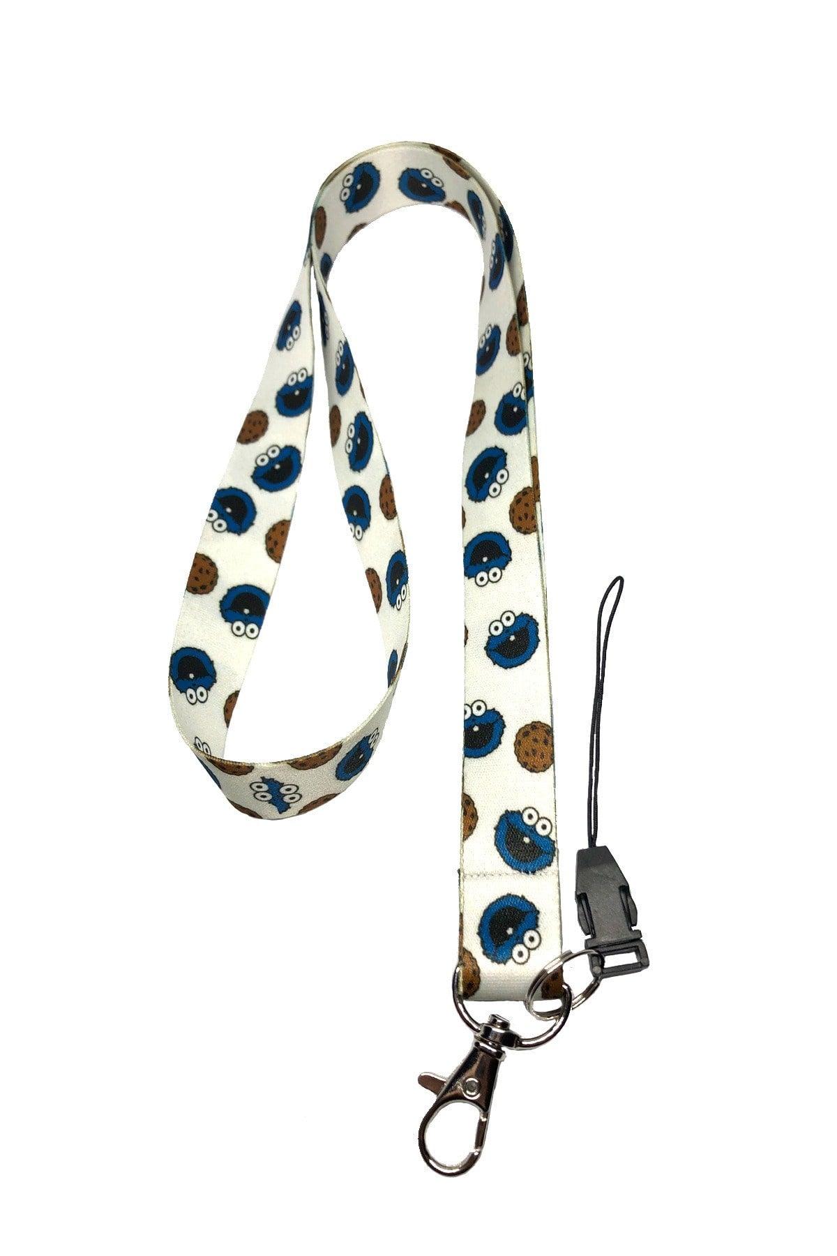 Cookie Monster Neck Lanyard And Phone Strap