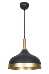 Cosmos Special Design Sport Modern Black Gold Cafe - Kitchen Pendant Lamp Single Chandelier - Swordslife