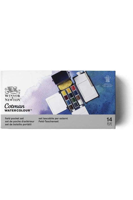 Cotman Field Box (DIRT TYPE) 12 Pcs Watercolor