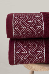 Cotton Set of 2 Bath Towels - Petra - Swordslife