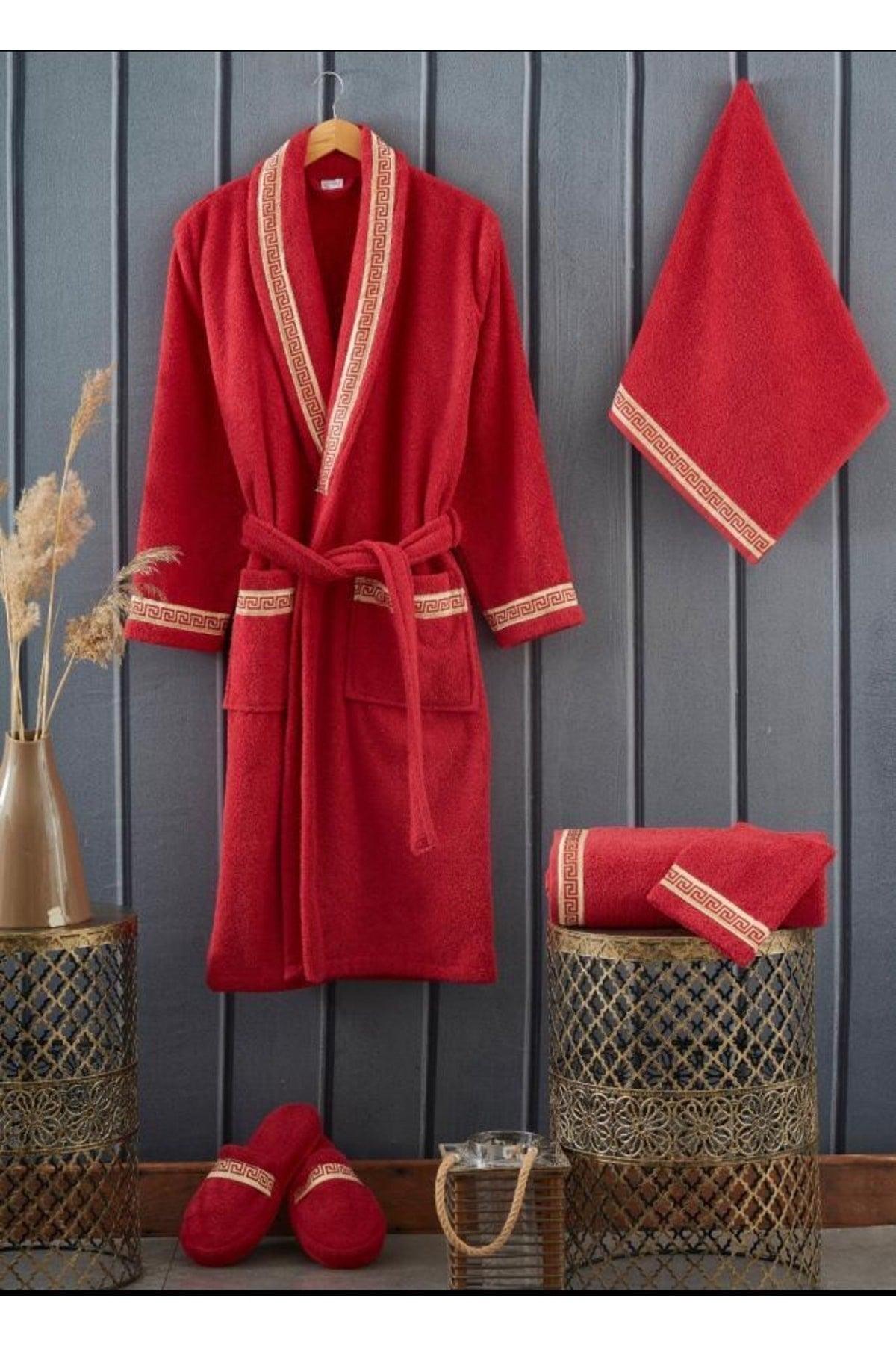 Cotton Single Bathrobe Set - Swordslife