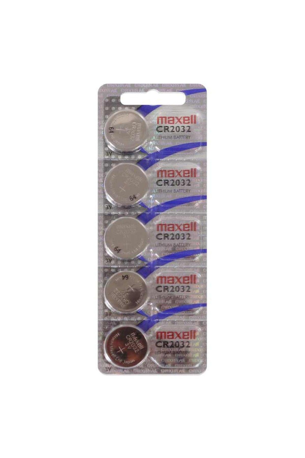 Cr2032 3v Lithium Coin Battery 5 Pack