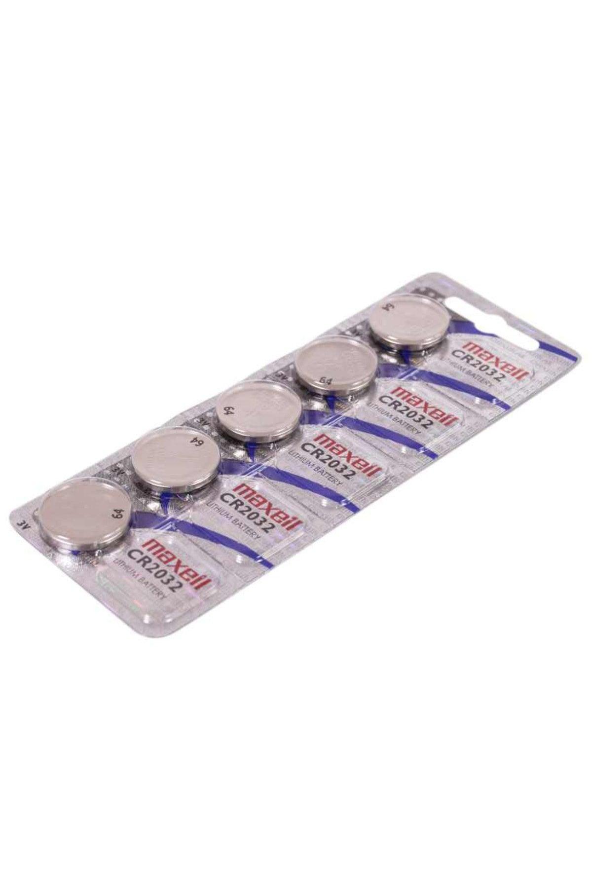 Cr2032 3v Lithium Coin Battery 5 Pack