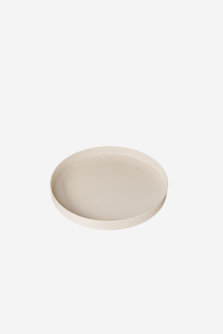 Cream Color Round Skin Bathroom Organizer - Swordslife