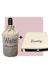 Cream Carboy Cover & Cream Washing Machine