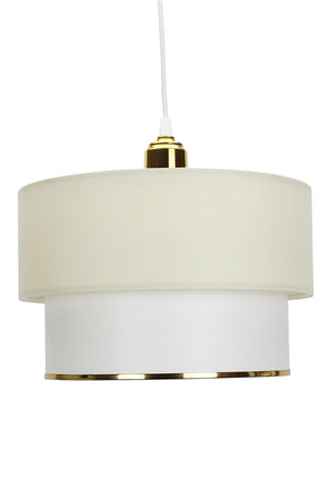 Cream Single Deco Pendant Lamp Chandelier - Swordslife