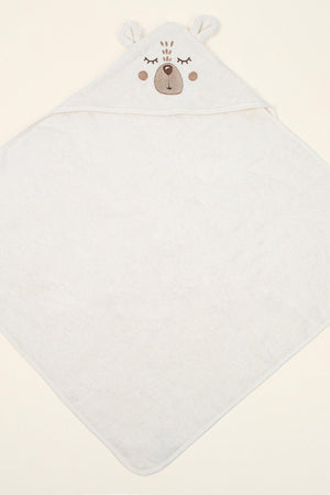 Cream Teddy Swaddle 75x75