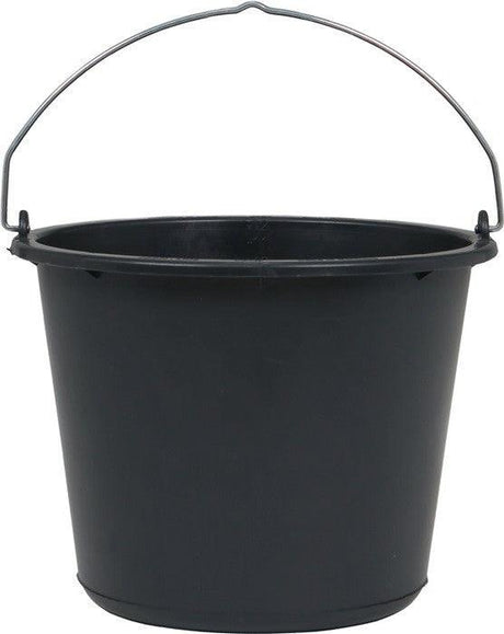 JOPA bucket with cross bottom / black / 12l - Swordslife