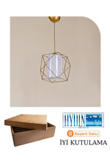 Cube Square Model Tumbled Pendant Lamp Chandelier - Swordslife